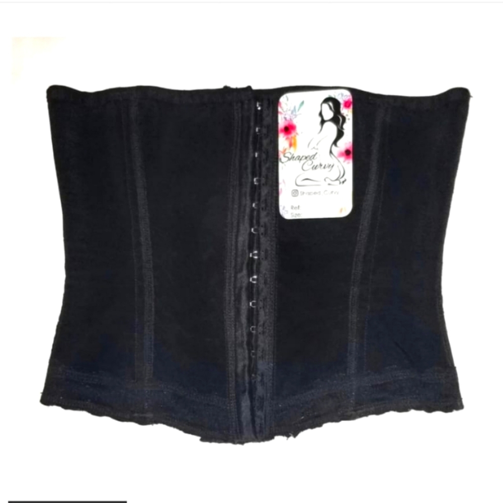 Silhouette Waist Cincher Black Size Large (Fits Like A Medium) - Picture 1 of 5